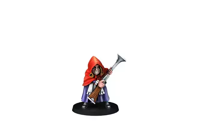 Little Red Riding Hood 3D print model