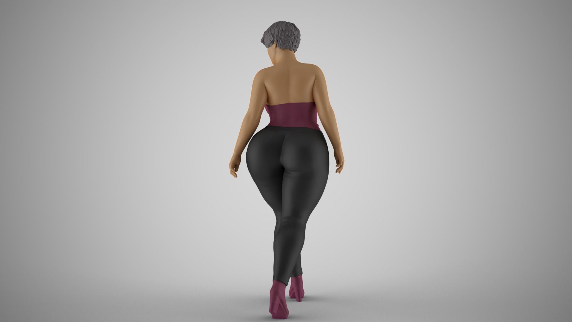 Sumptuous Woman 3D print model_8