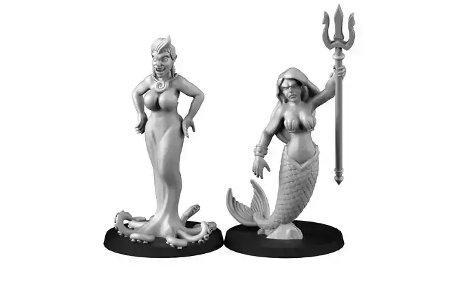 Little Mermaid 3D print model