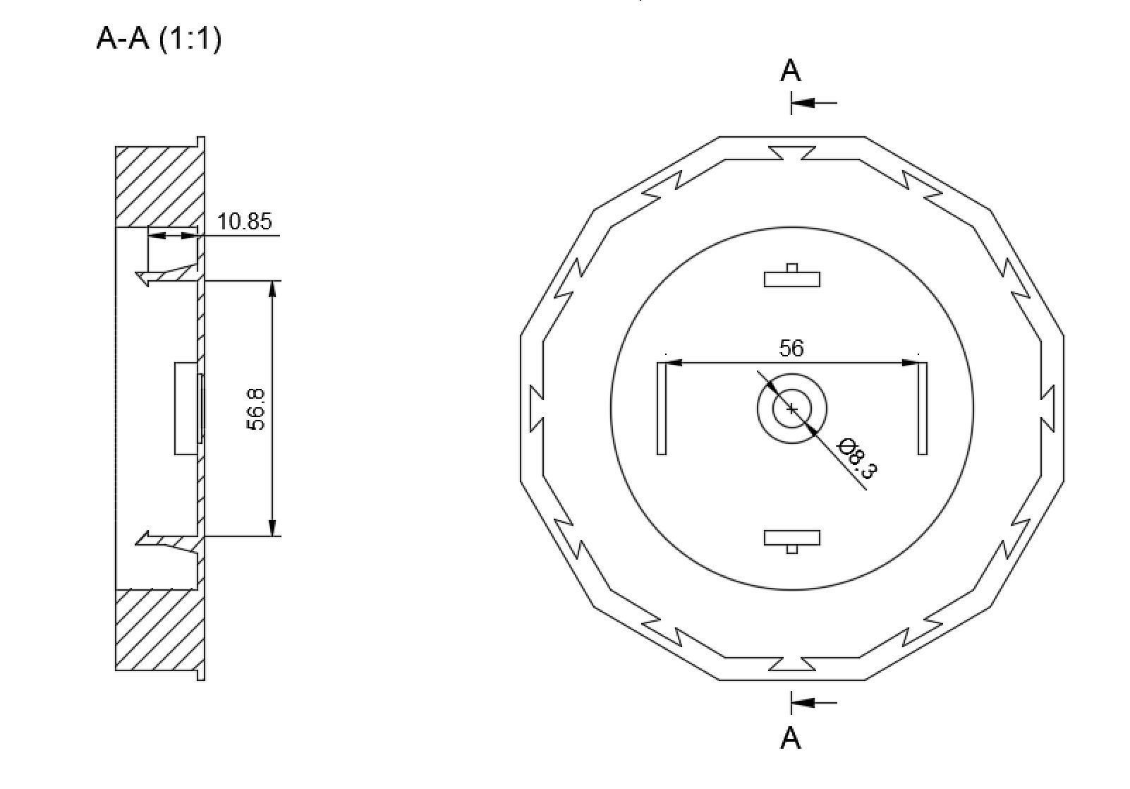 Wall clock 3D print model 3D print model_3