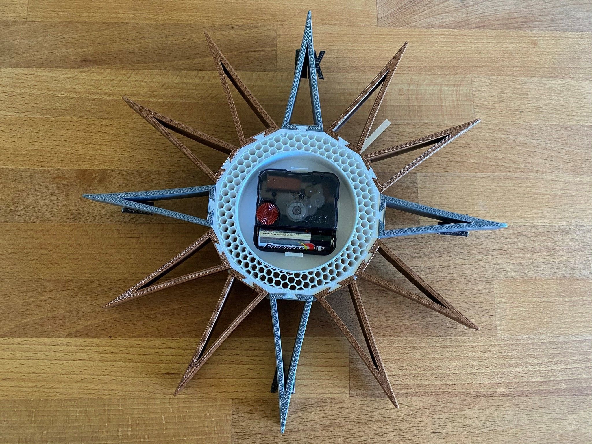 Wall clock 3D print model 3D print model_2