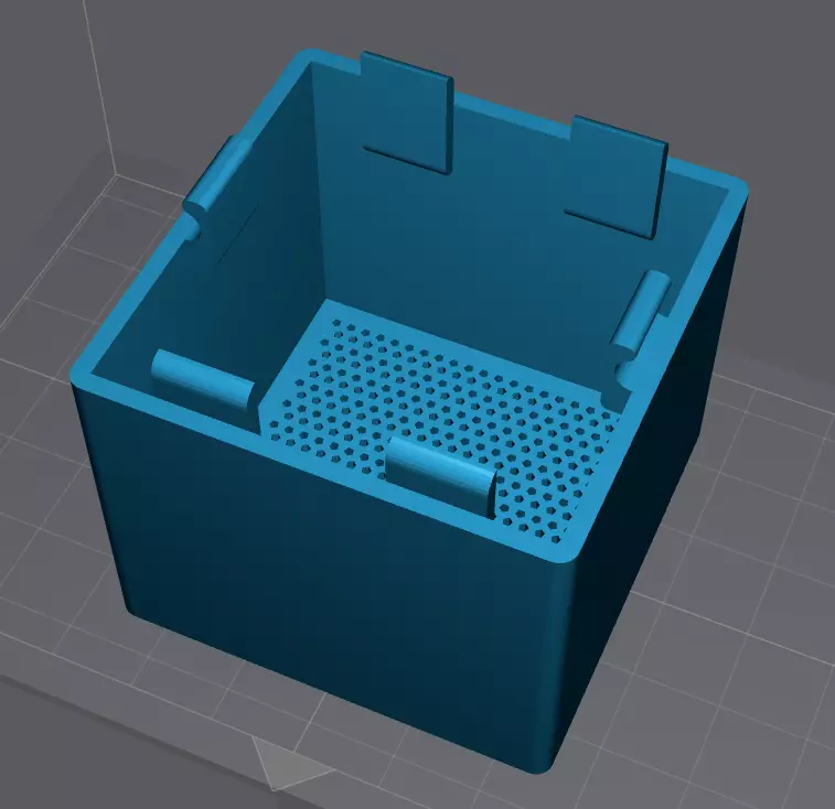 Carbon Pellet Filter Case Free 3D print model