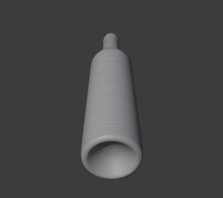 Bottle  wine collection 02 3D model_6