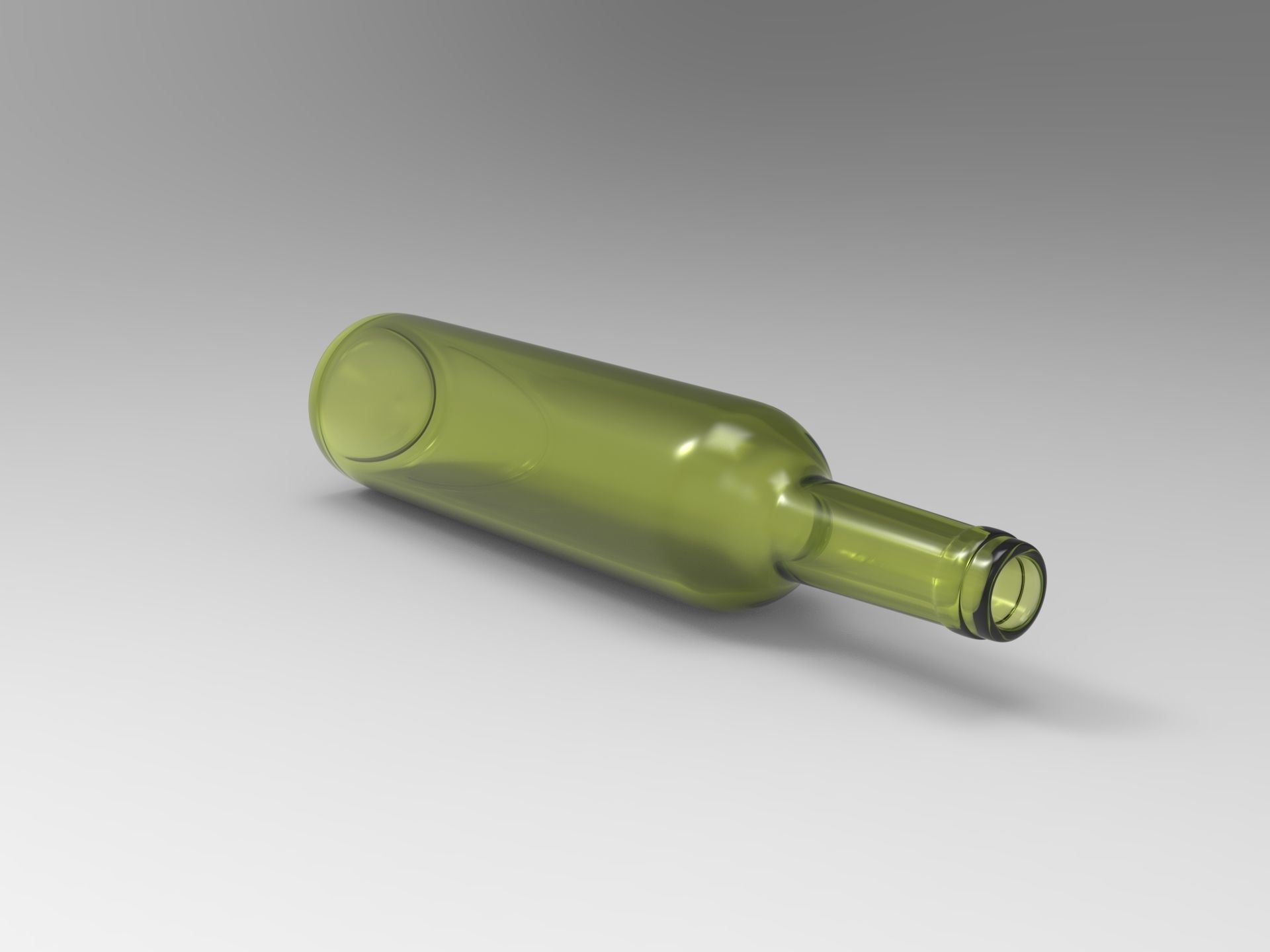 Bottle  wine collection 02 3D model_1
