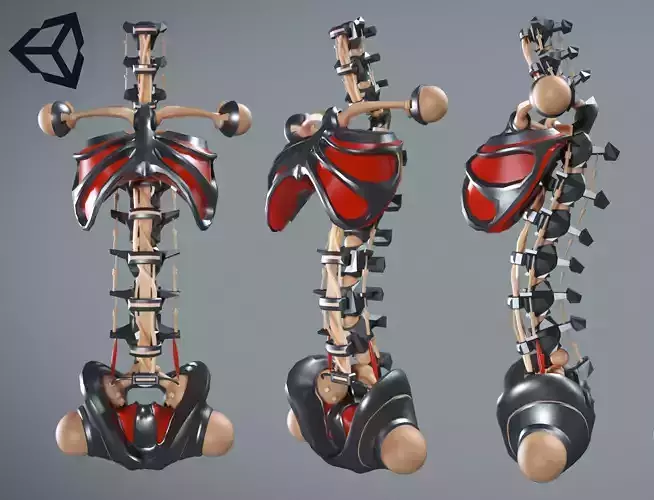 Robot Spine Free 3D model