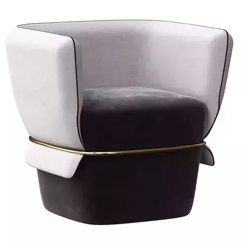 The Chemise Armchair 3D model