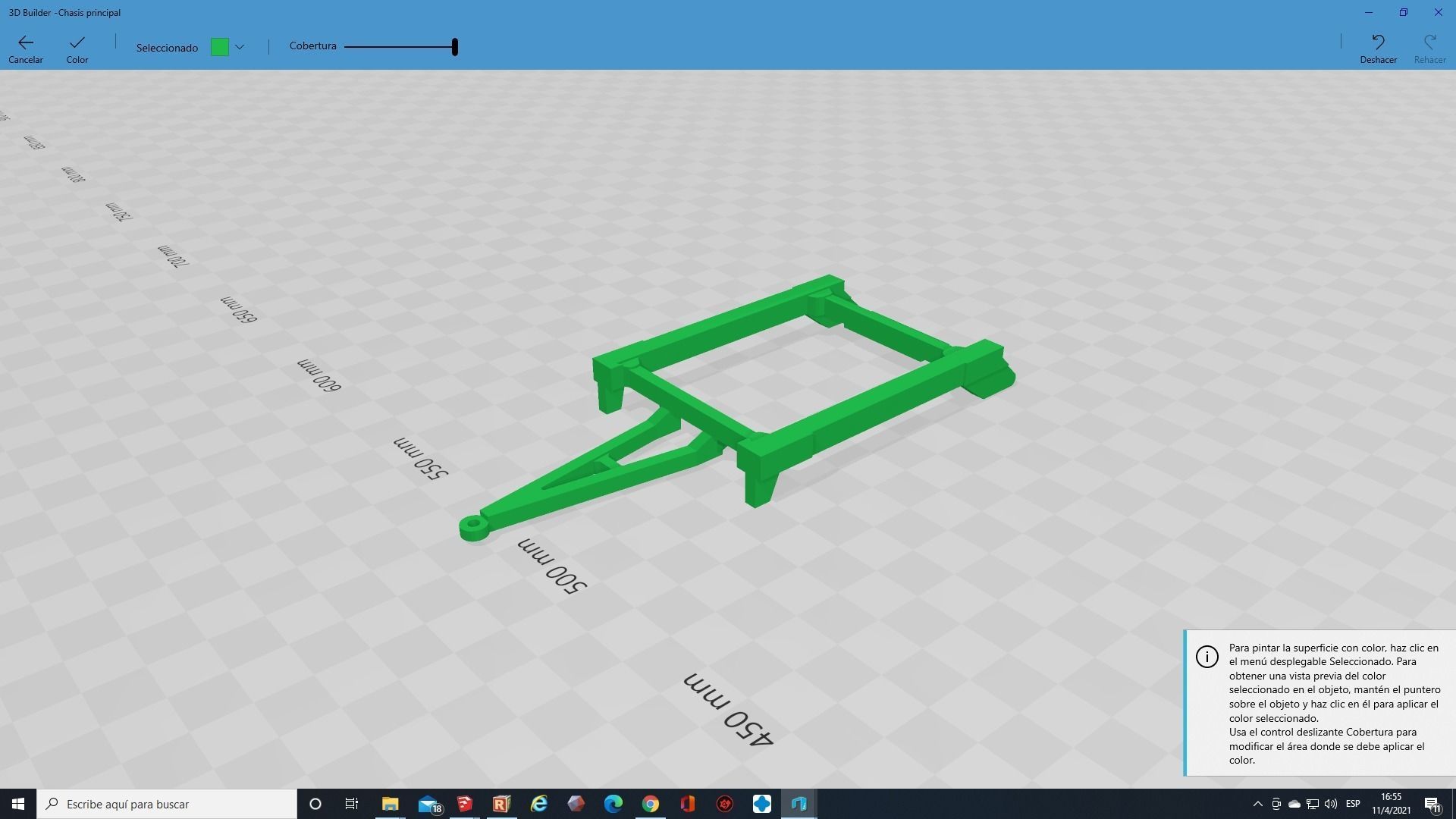 John deere 1990 ccs air seeder  3D print model_3