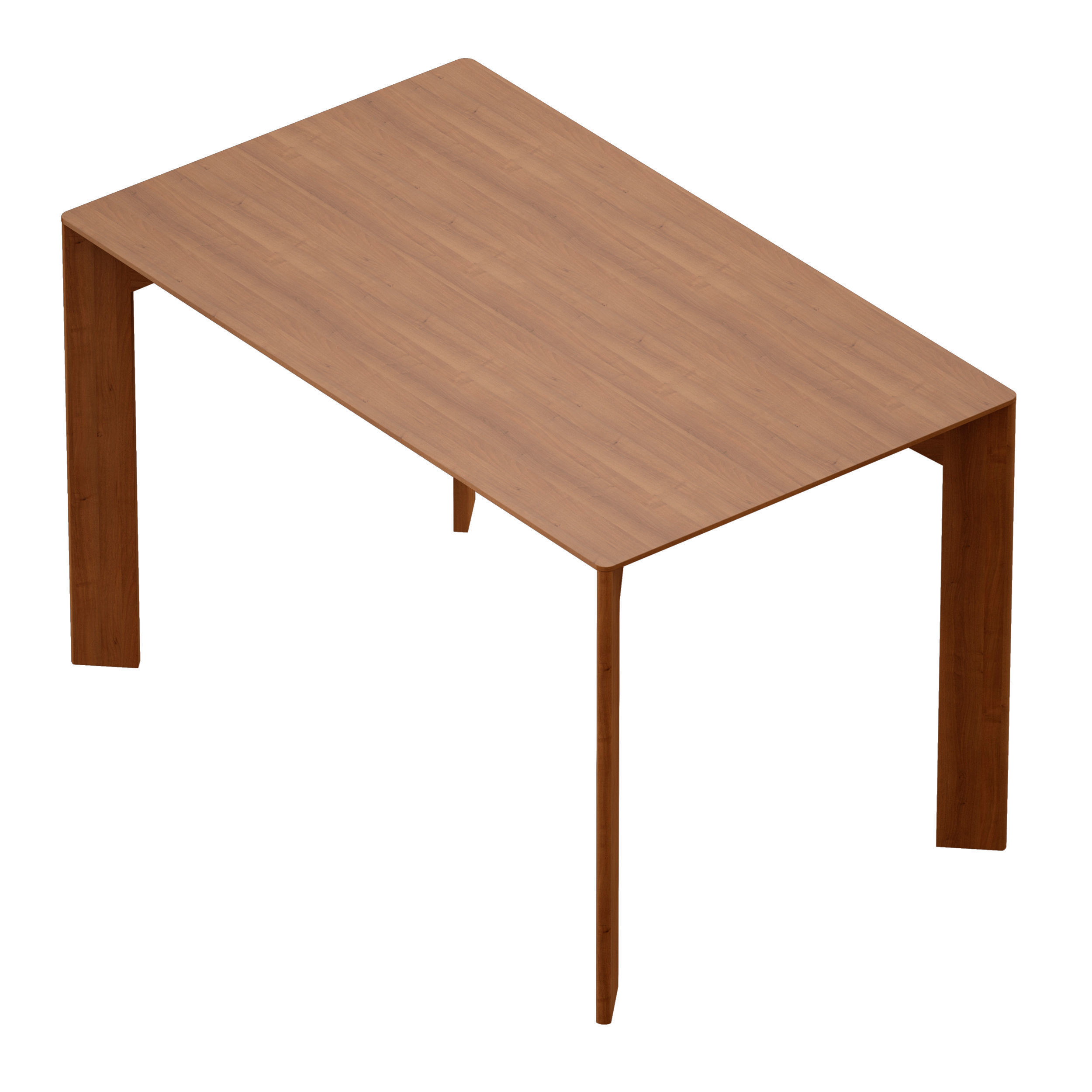 Ivy 50 Dining Table Crate and Barrel 3D model_8
