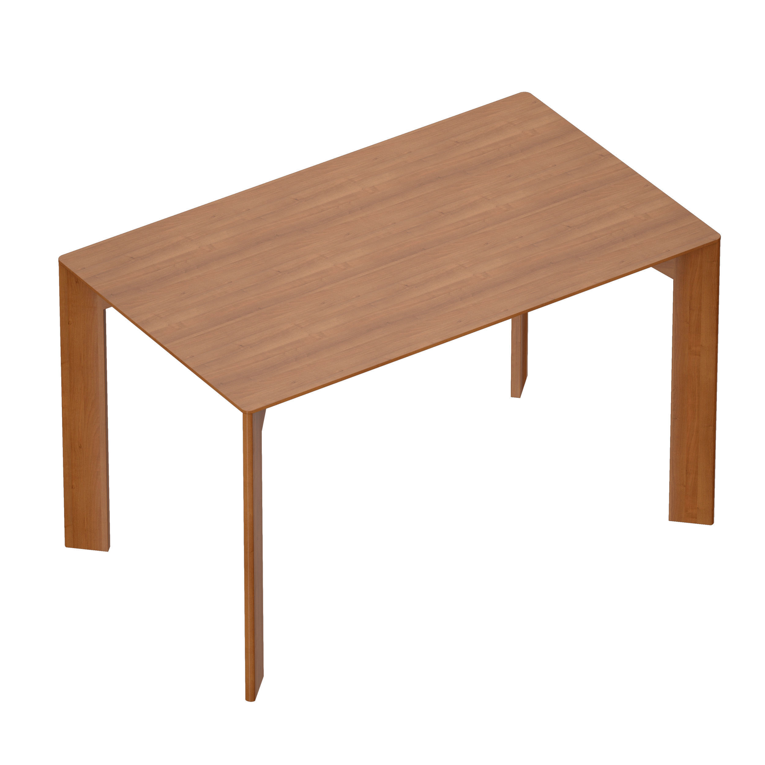 Ivy 50 Dining Table Crate and Barrel 3D model_3