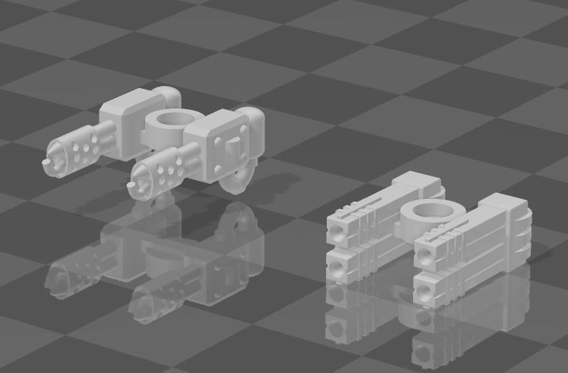 Robot Crawler Sentry 3D print model_4