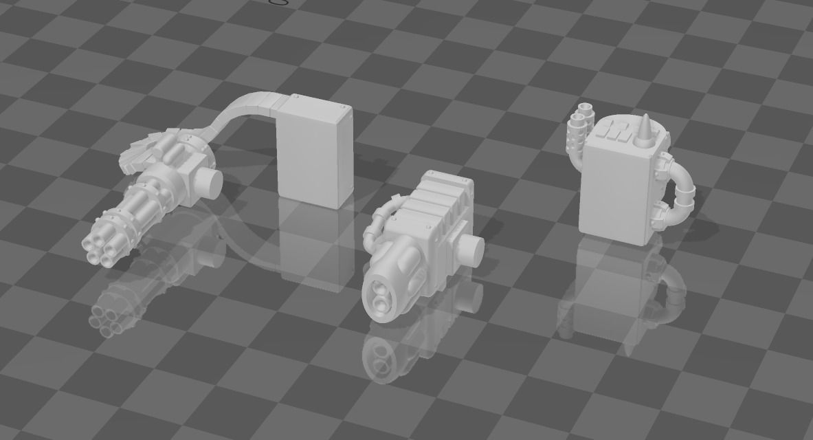 Robot Crawler Sentry 3D print model_3