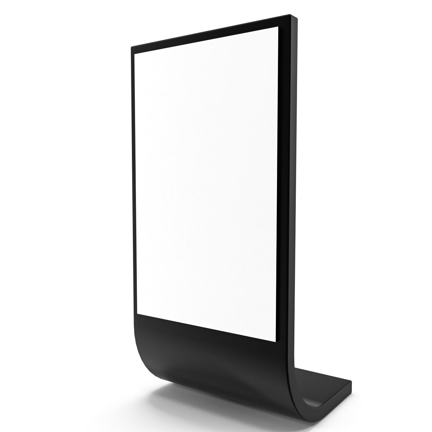 Advertising stand display Billboard 14 Low-poly 3D model_1