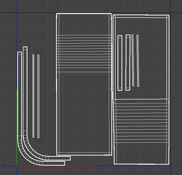 Advertising stand display Billboard 14 Low-poly 3D model_23