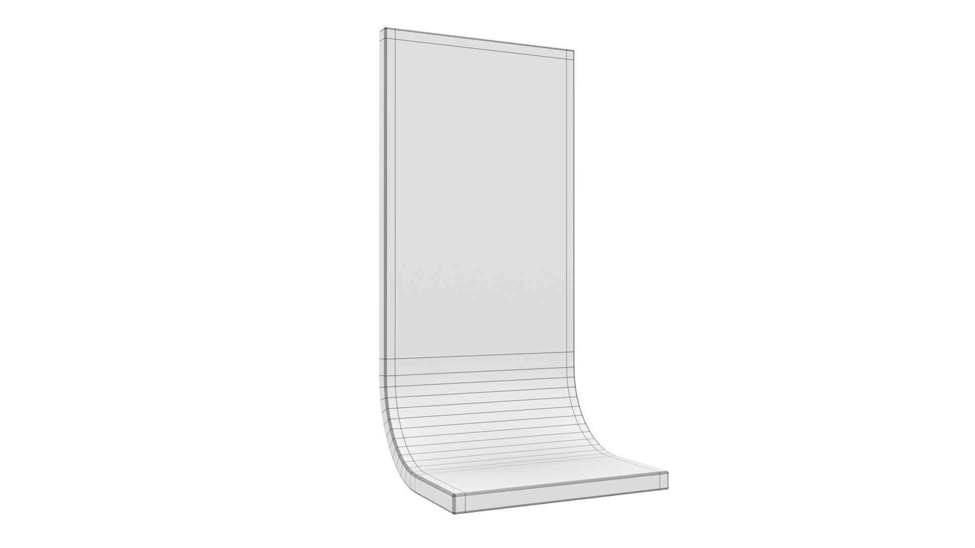 Advertising stand display Billboard 14 Low-poly 3D model_18