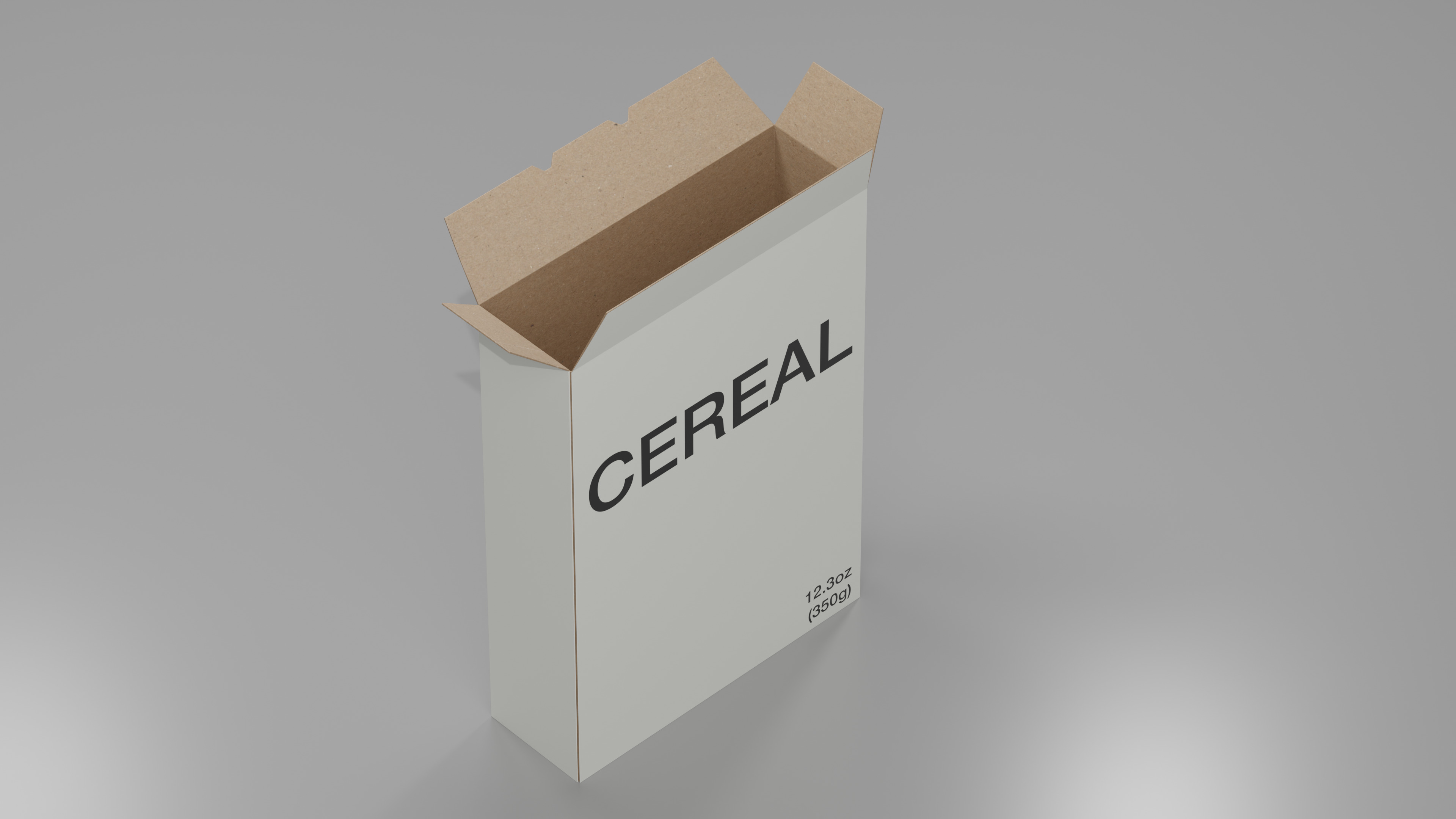 Cereal Box 3D model_3