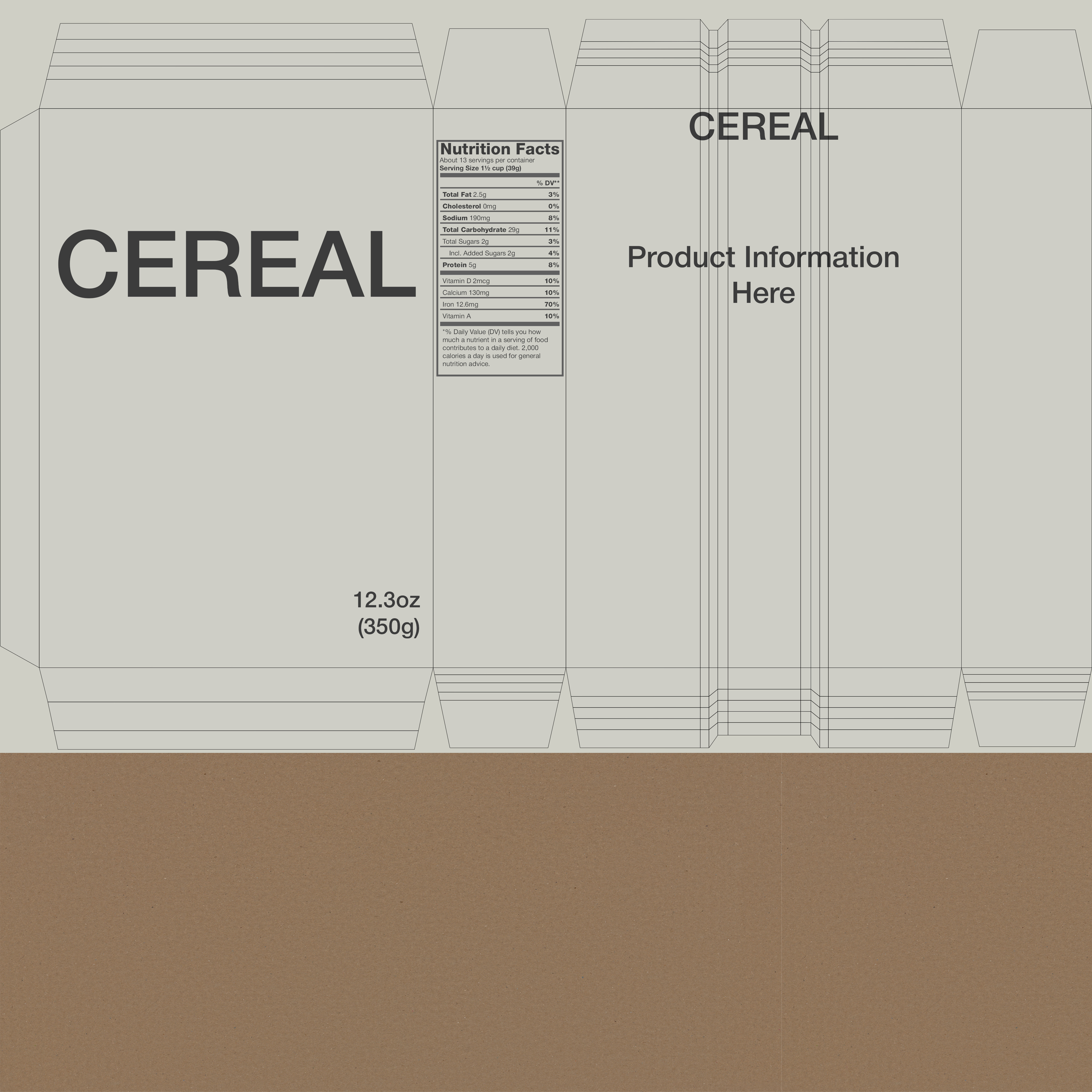 Cereal Box 3D model_6