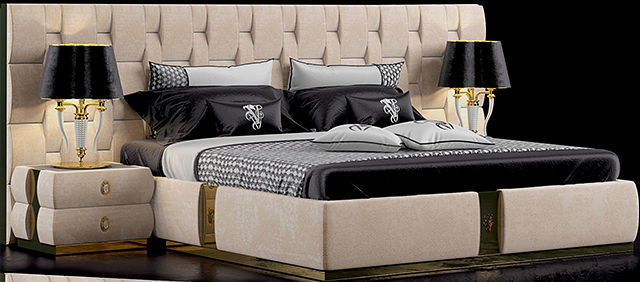 Bed Collection Vol 01    21 Items 3D model_11