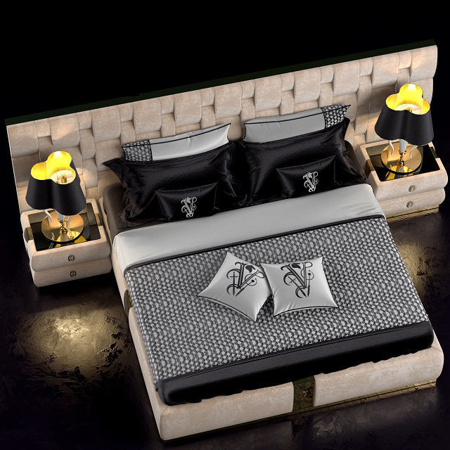 Bed Collection Vol 01    21 Items 3D model_7