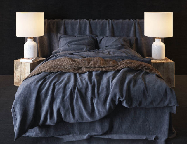 Bed Collection Vol 01    21 Items 3D model_12