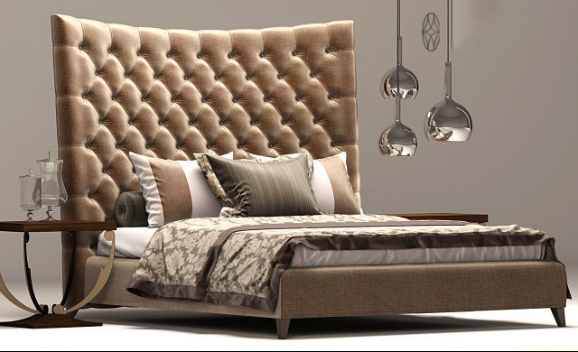 Bed Collection Vol 01    21 Items 3D model_16