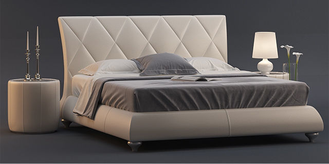 Bed Collection Vol 01    21 Items 3D model_3