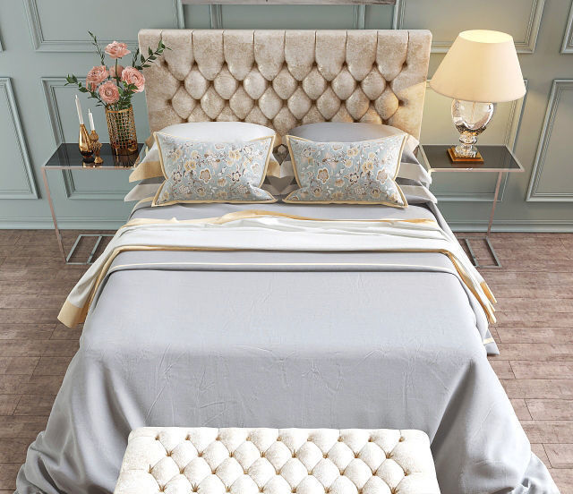 Bed Collection Vol 01    21 Items 3D model_14