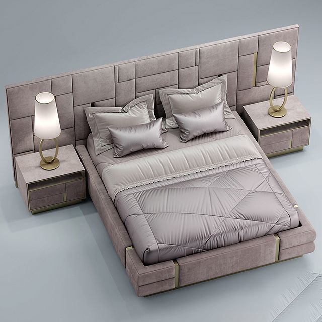 Bed Collection Vol 01    21 Items 3D model_2