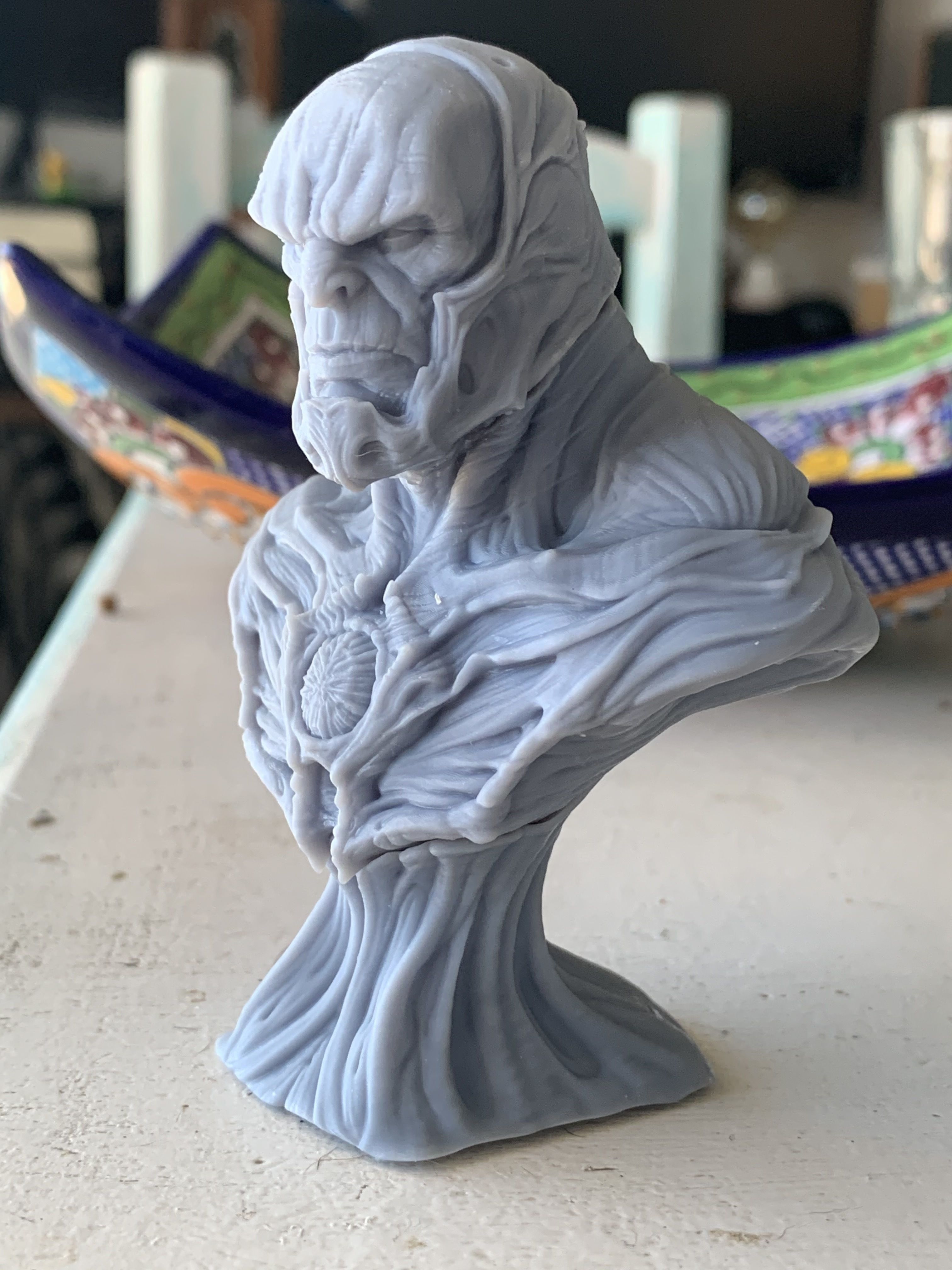 Darkseid bust Number 2 Ready for printing 3D print model_7