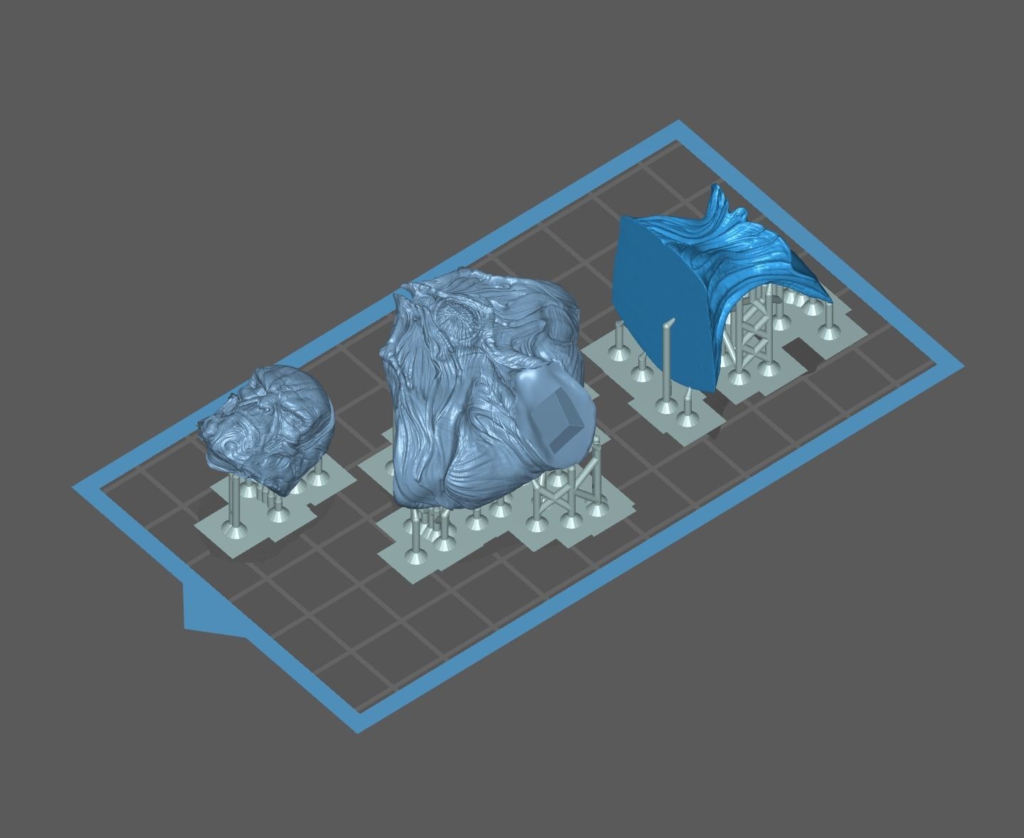 Darkseid bust Number 2 Ready for printing 3D print model_6