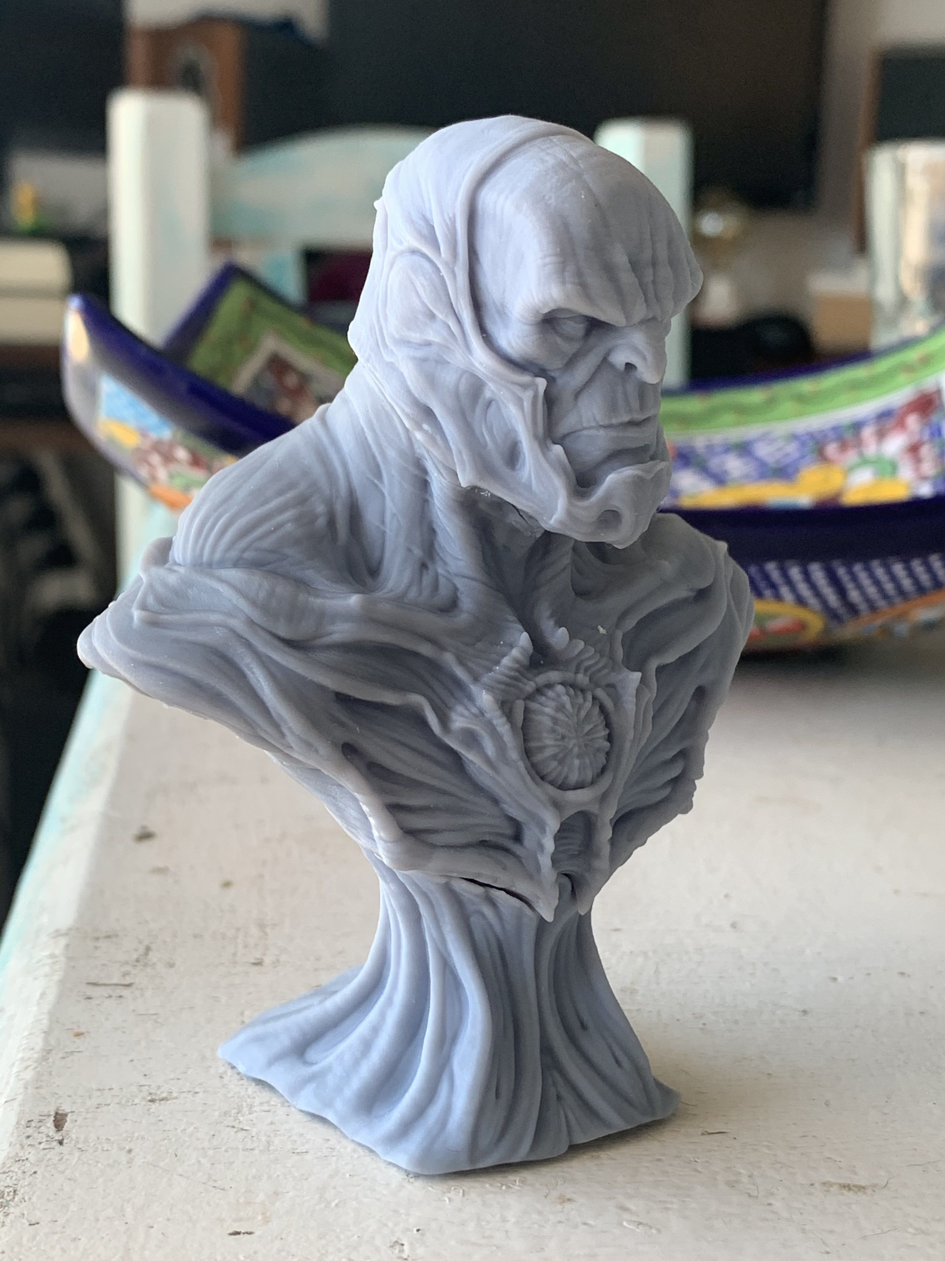 Darkseid bust Number 2 Ready for printing 3D print model_8