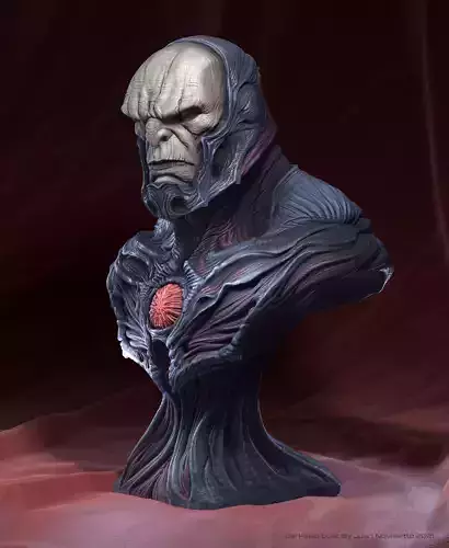 Darkseid bust Number 2 Ready for printing 3D print model