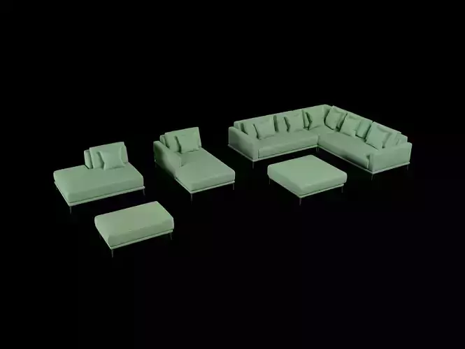 Sofa Alf Set01