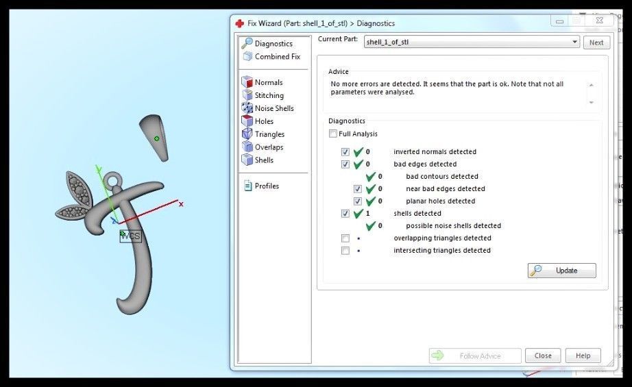 T Letter Leaf Style 3D print model_10