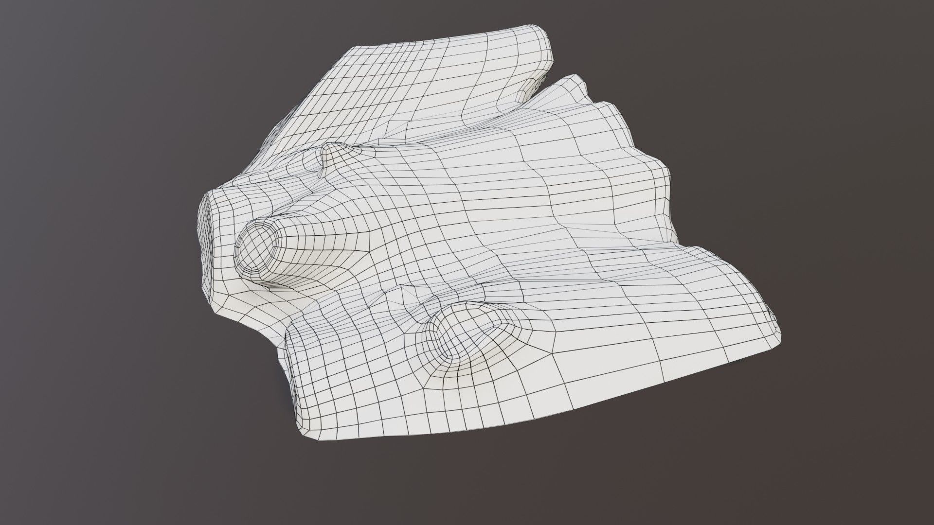 Rotten Logs Low-poly 3D model_18