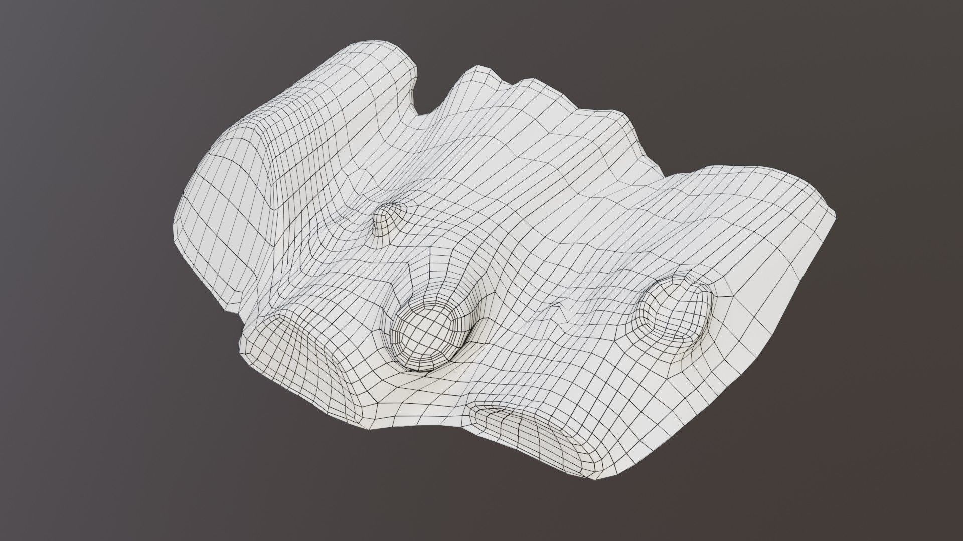 Rotten Logs Low-poly 3D model_19