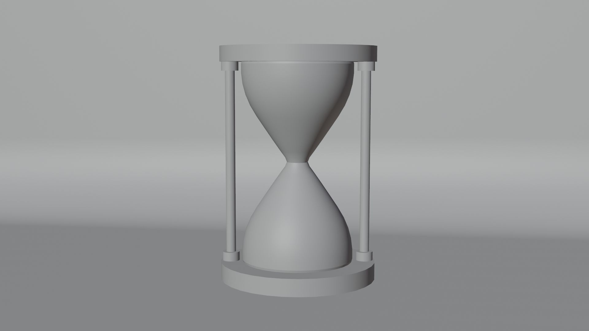 HOURGLASS Low-poly 3D model_5