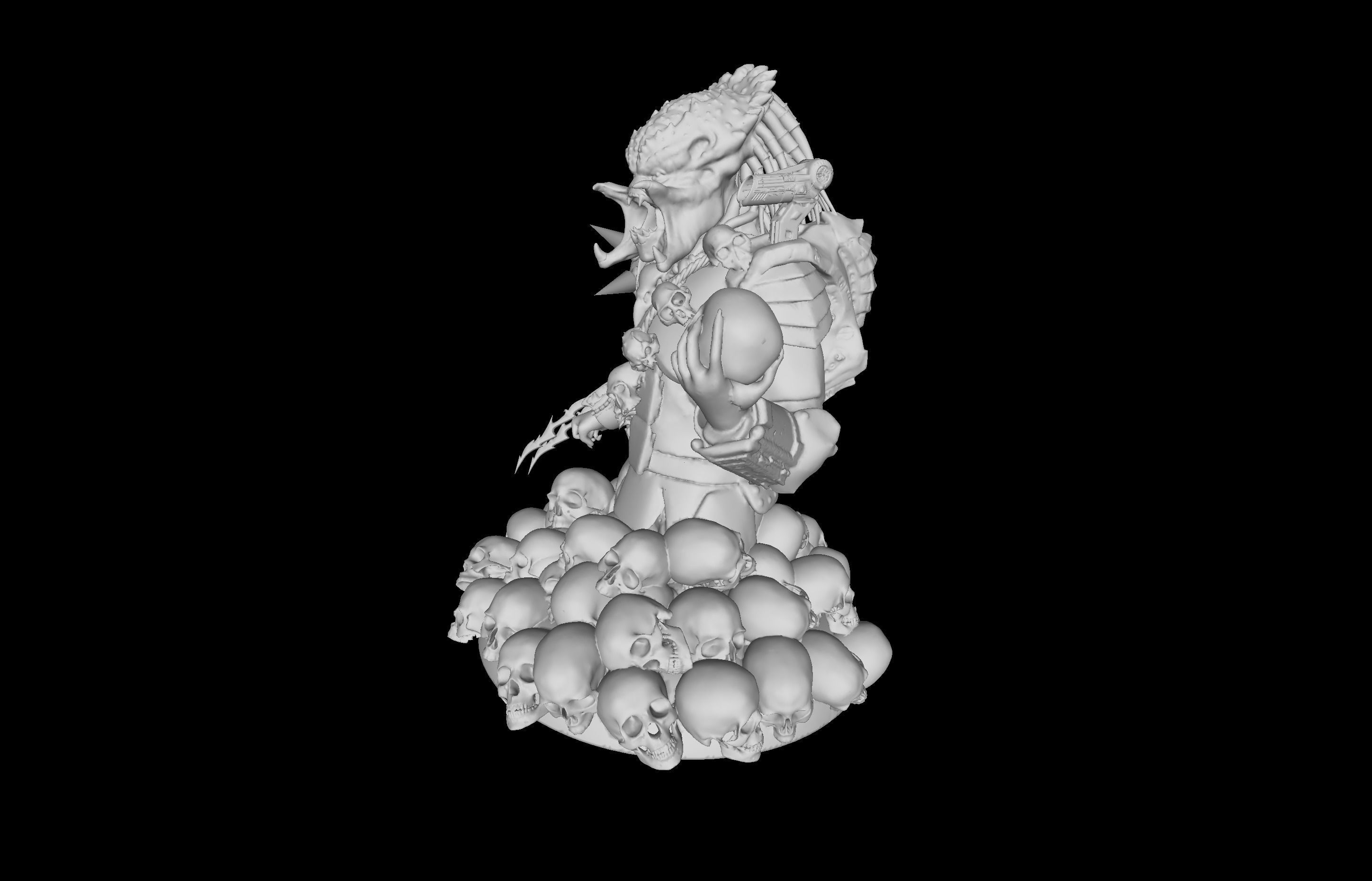 Predator Master Hunter 3D print model_5