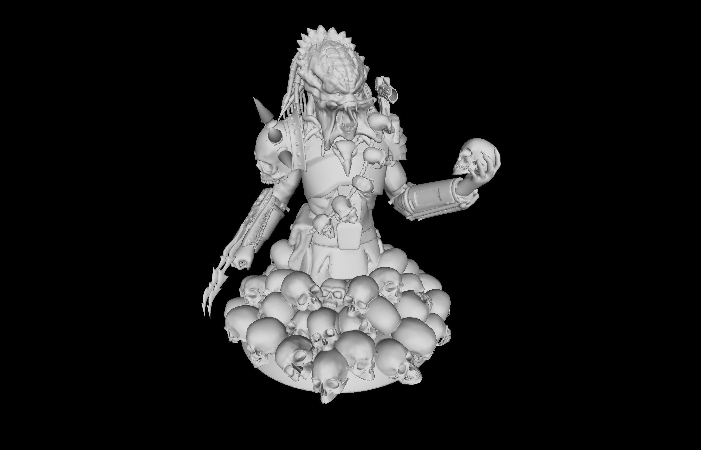 Predator Master Hunter 3D print model_1