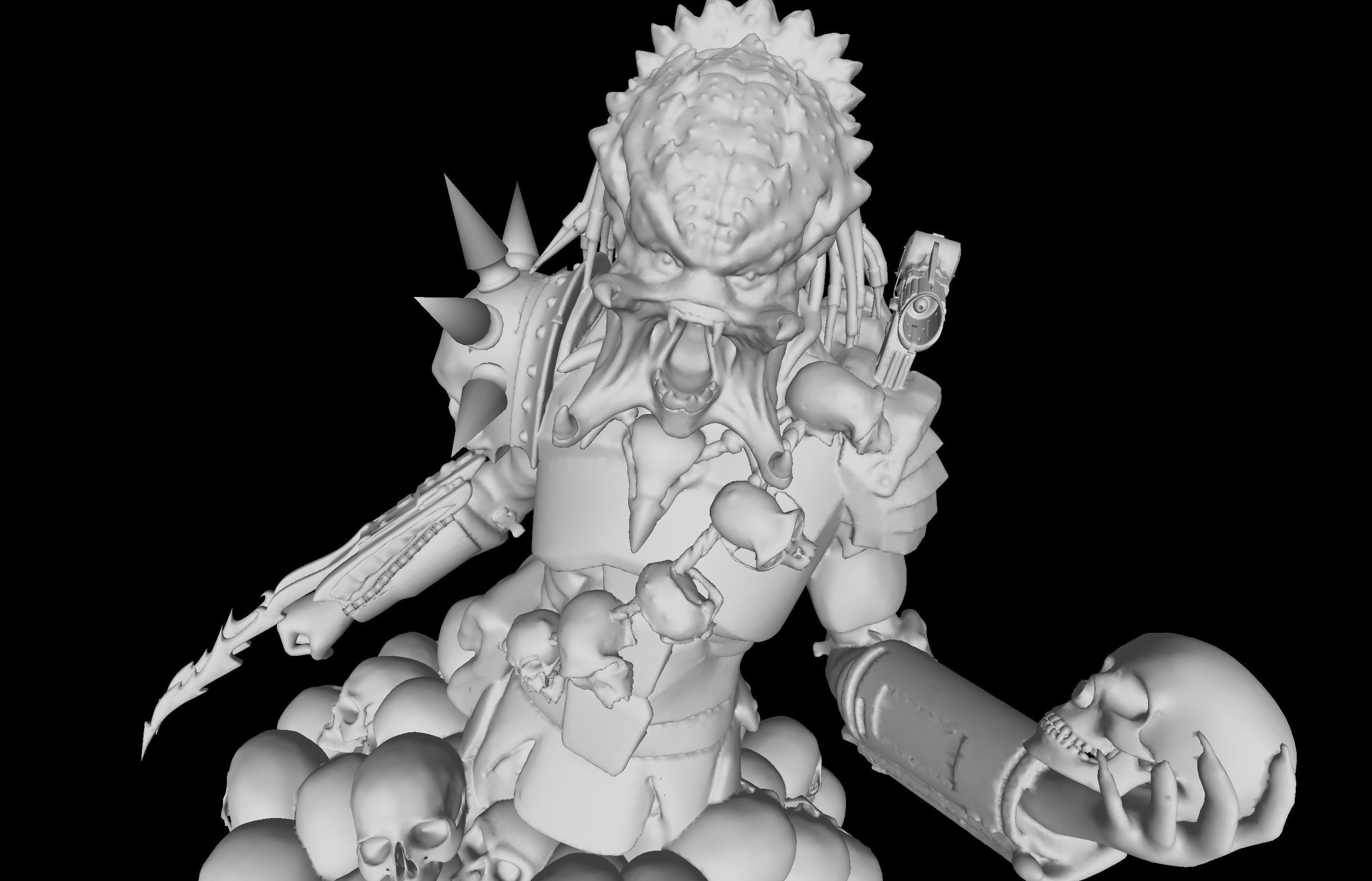 Predator Master Hunter 3D print model_6