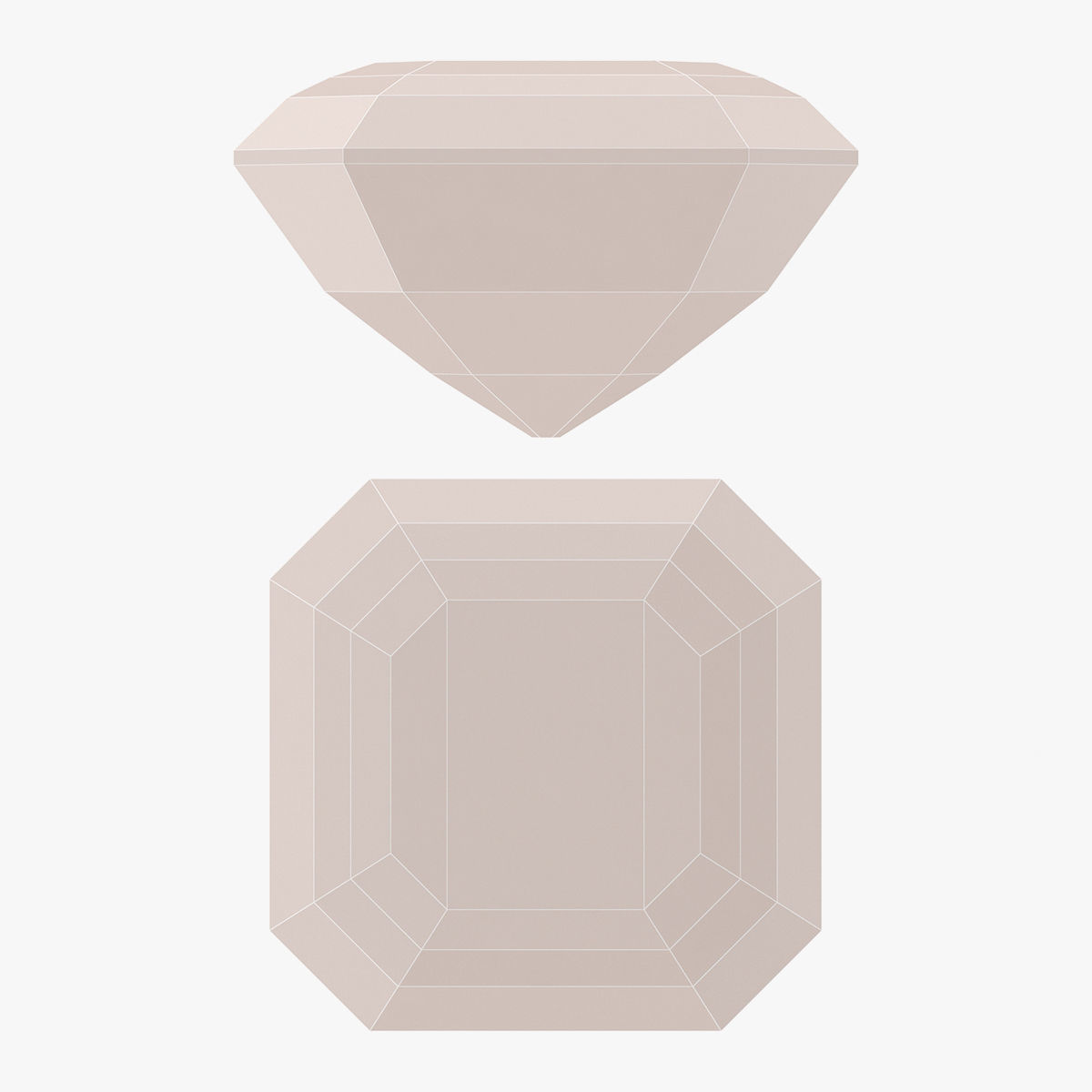 11 Diamond Cuts Collection 3D model_1