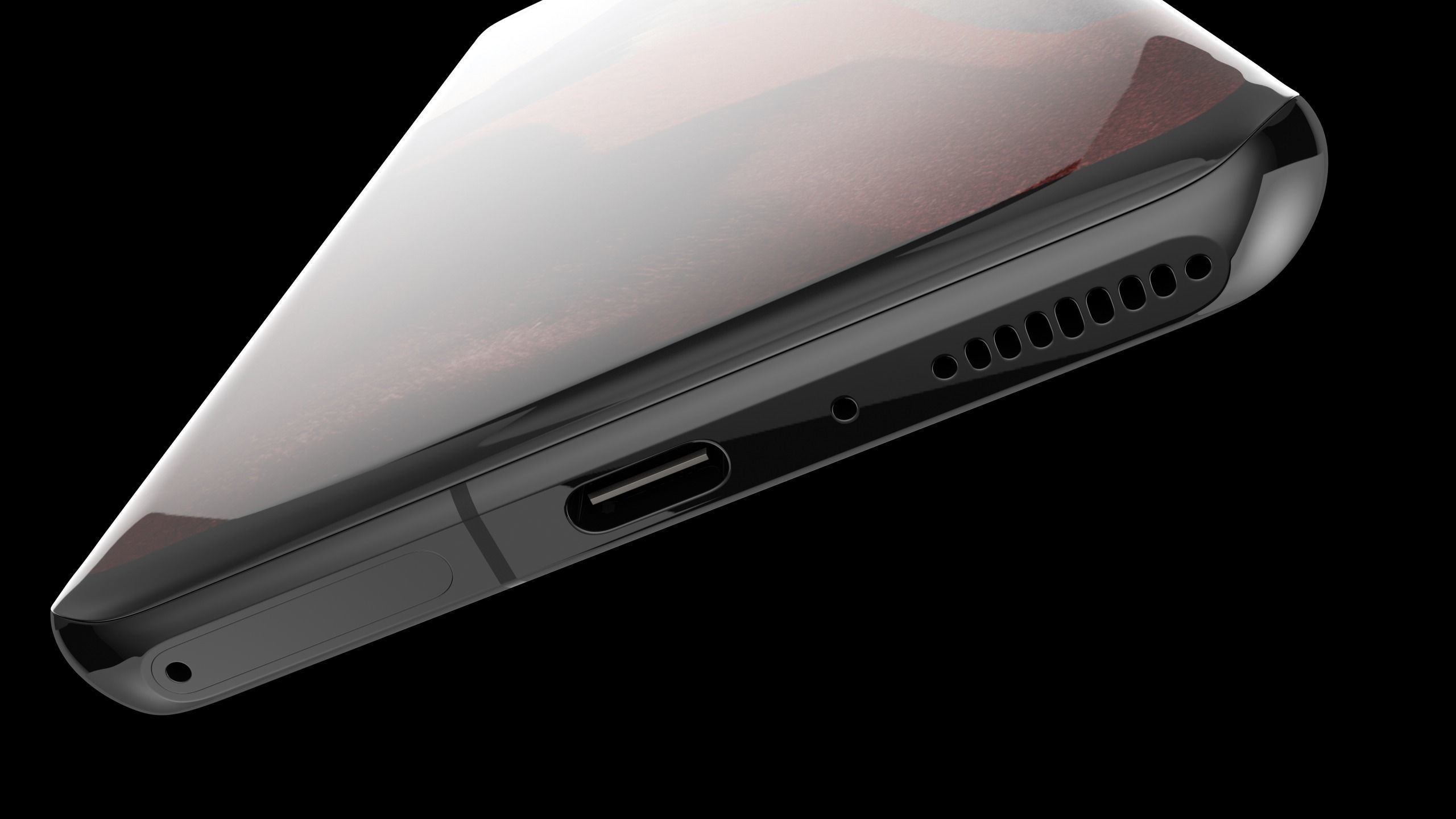 Xiaomi 11 Ultra phone modeling rendering 3D model_8