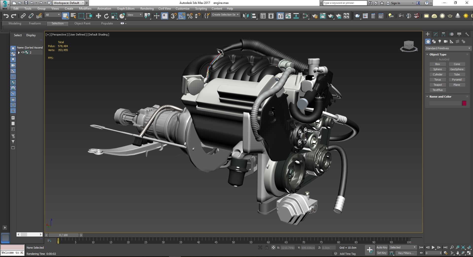 Machine 02 3D model_2