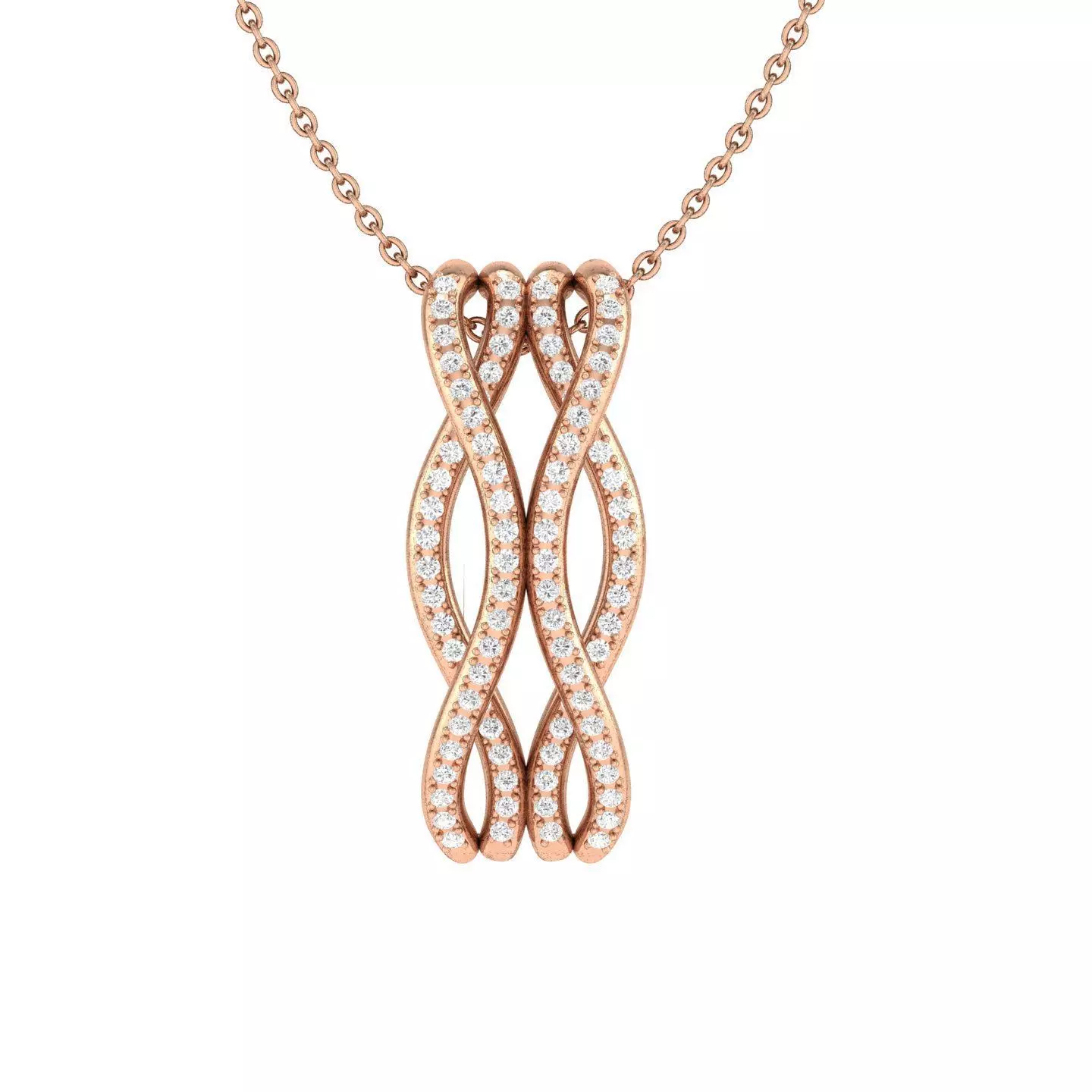 Women pendant 3dm stl render detail 3D print model_0