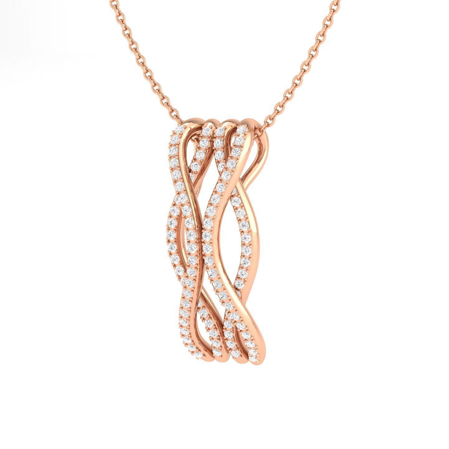 Women pendant 3dm stl render detail 3D print model_2