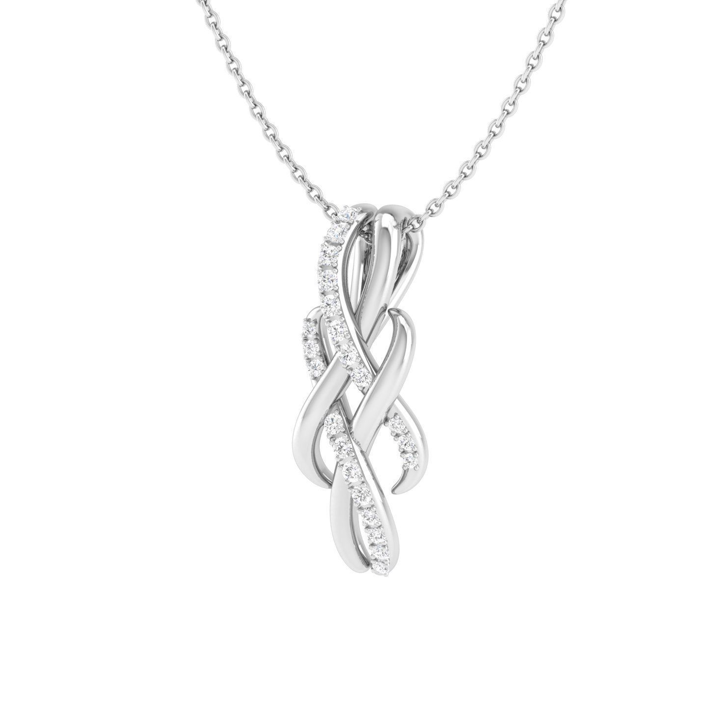 Women pendant 3dm stl render detail 3D print model_5