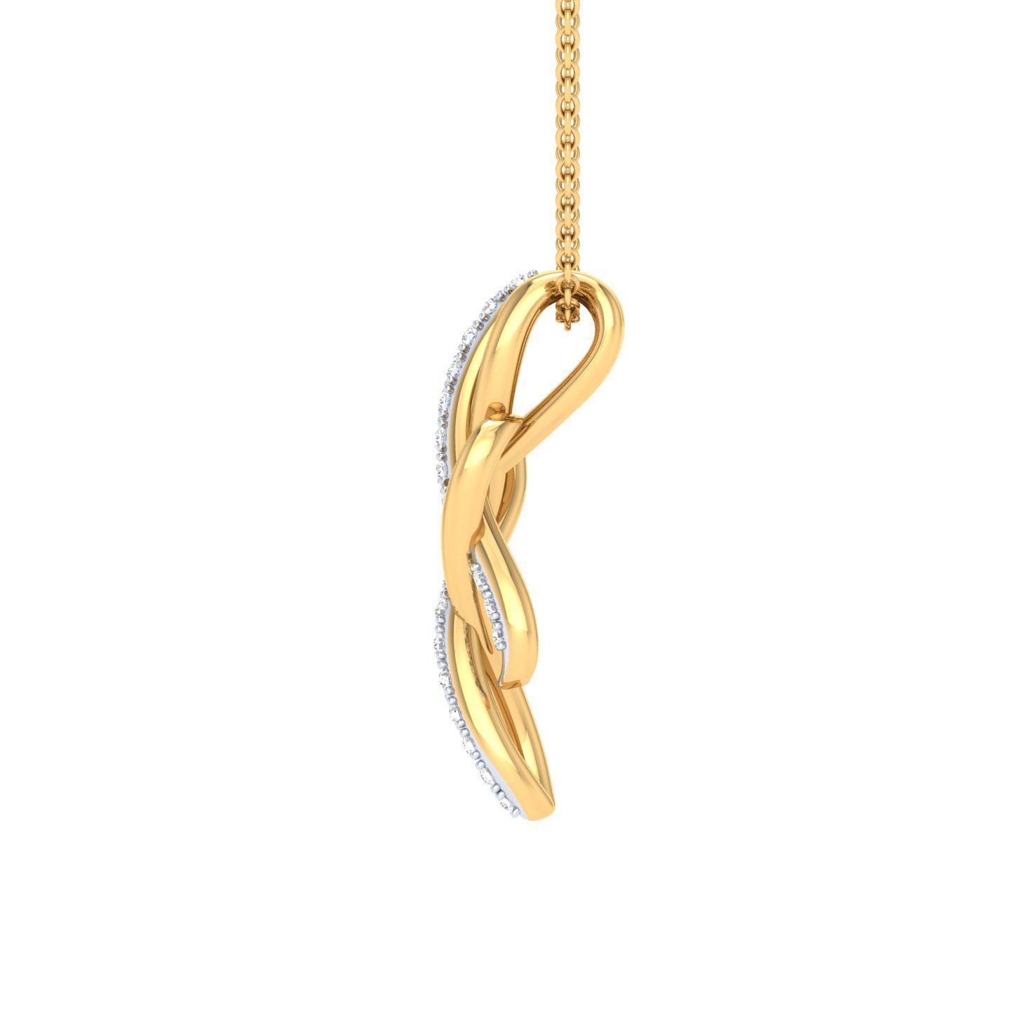 Women pendant 3dm stl render detail 3D print model_7