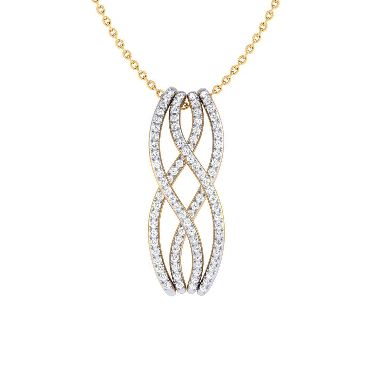 Women pendant 3dm stl render detail 3D print model_6