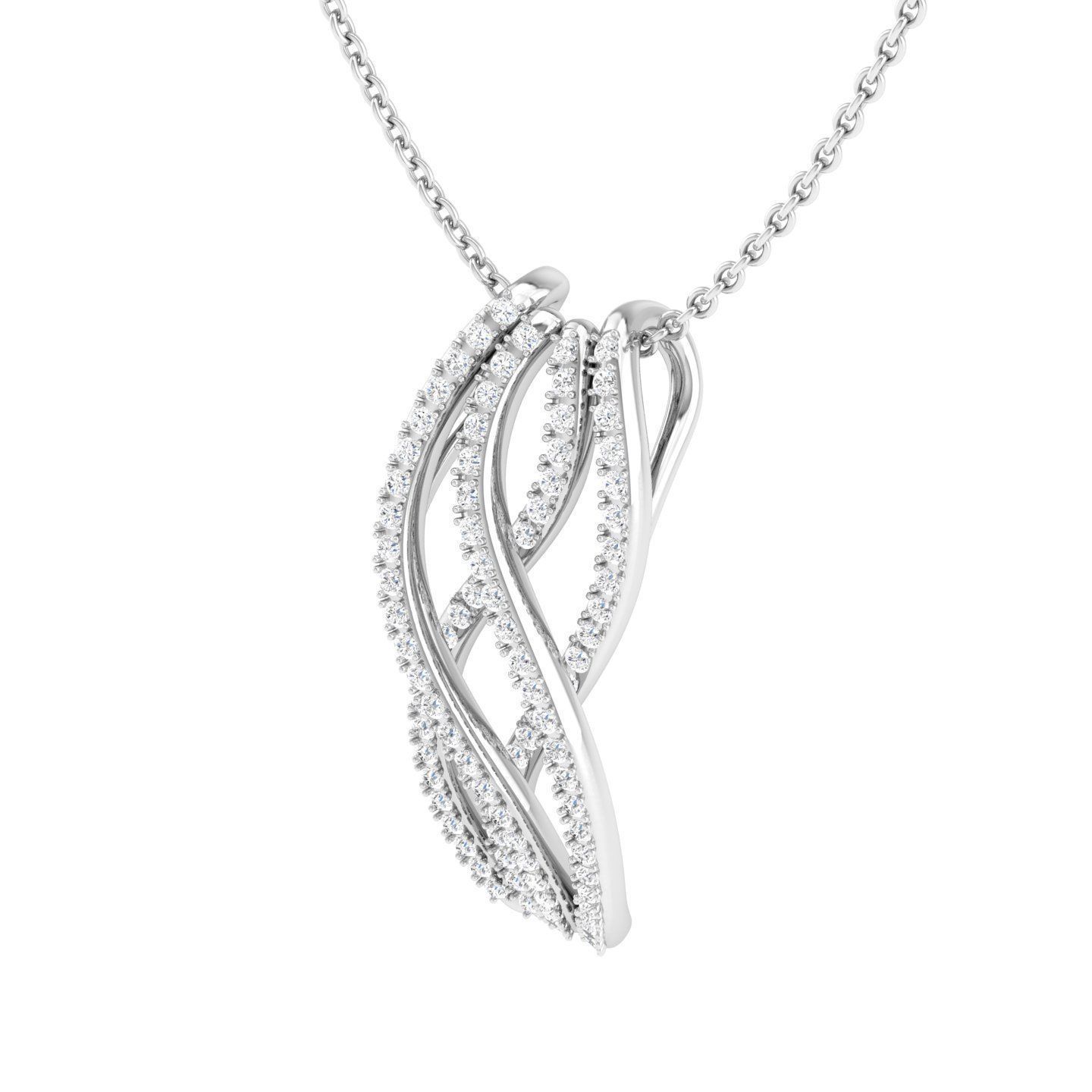 Women pendant 3dm stl render detail 3D print model_5