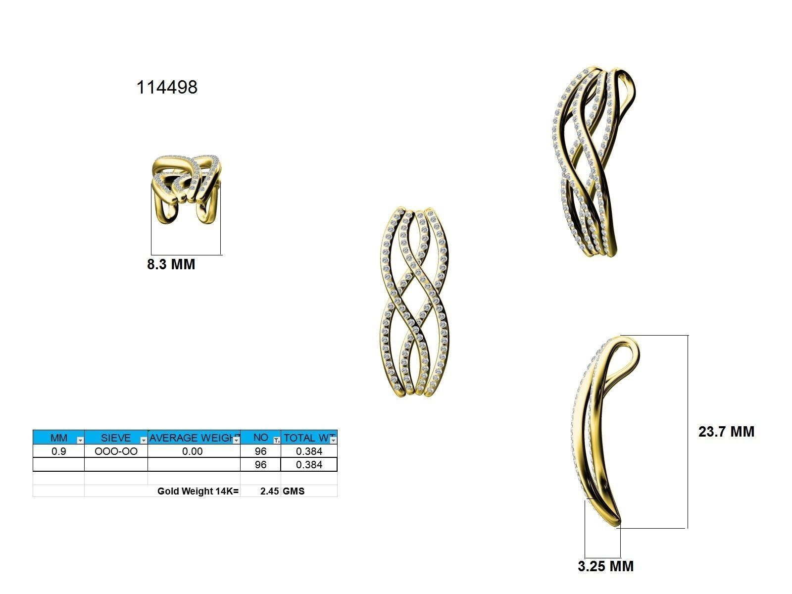 Women pendant 3dm stl render detail 3D print model_9