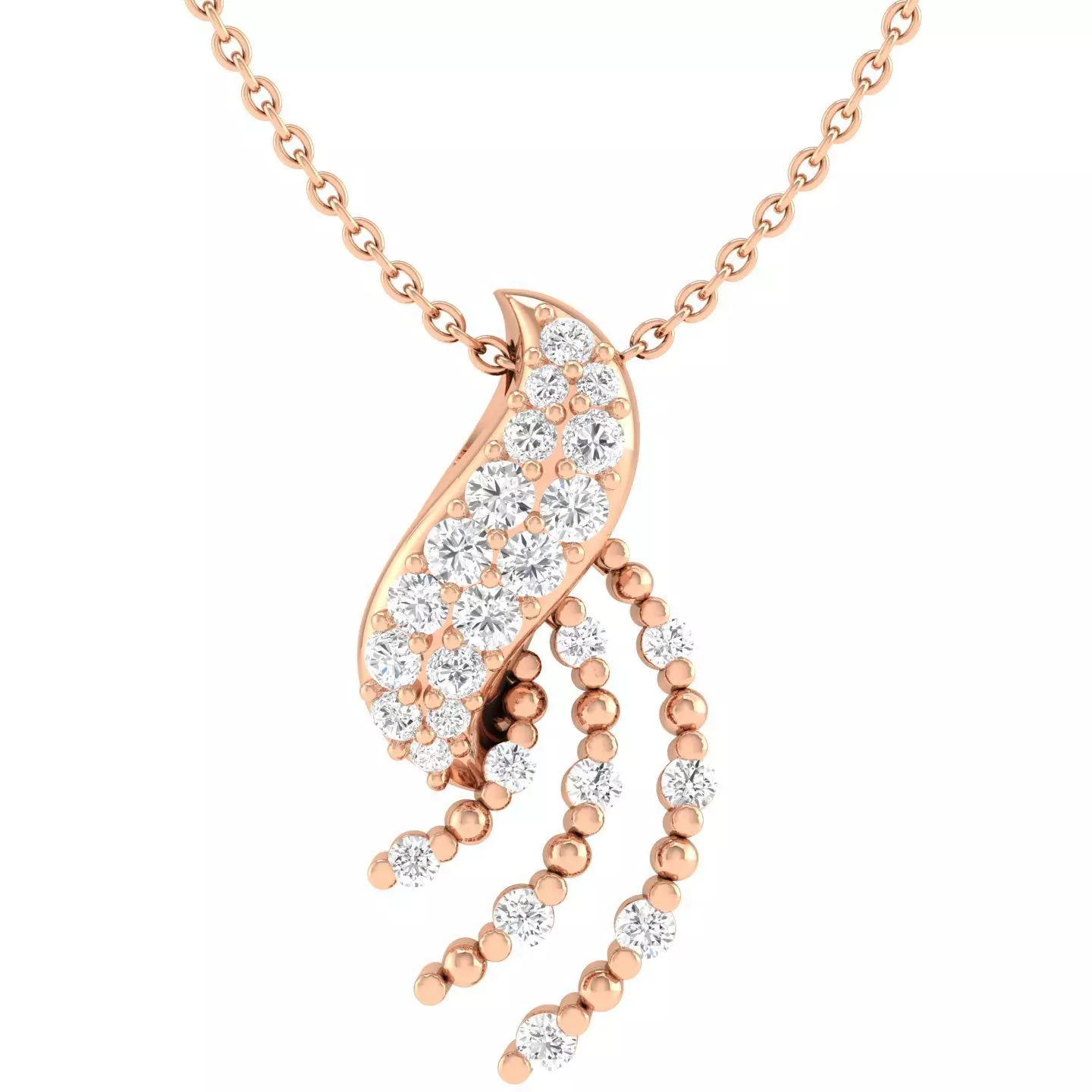 Women pendant 3dm stl render detail 3D print model_0